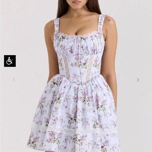 Floral Lavender Dress